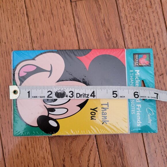 Vintage 1992 Mickey Mouse 'Thank You' Card by American Greetings Lot of 8 - Picture 7 of 8